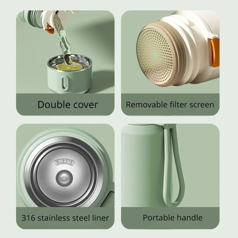 Stainless Steel Thermal Water Bottle for Tea